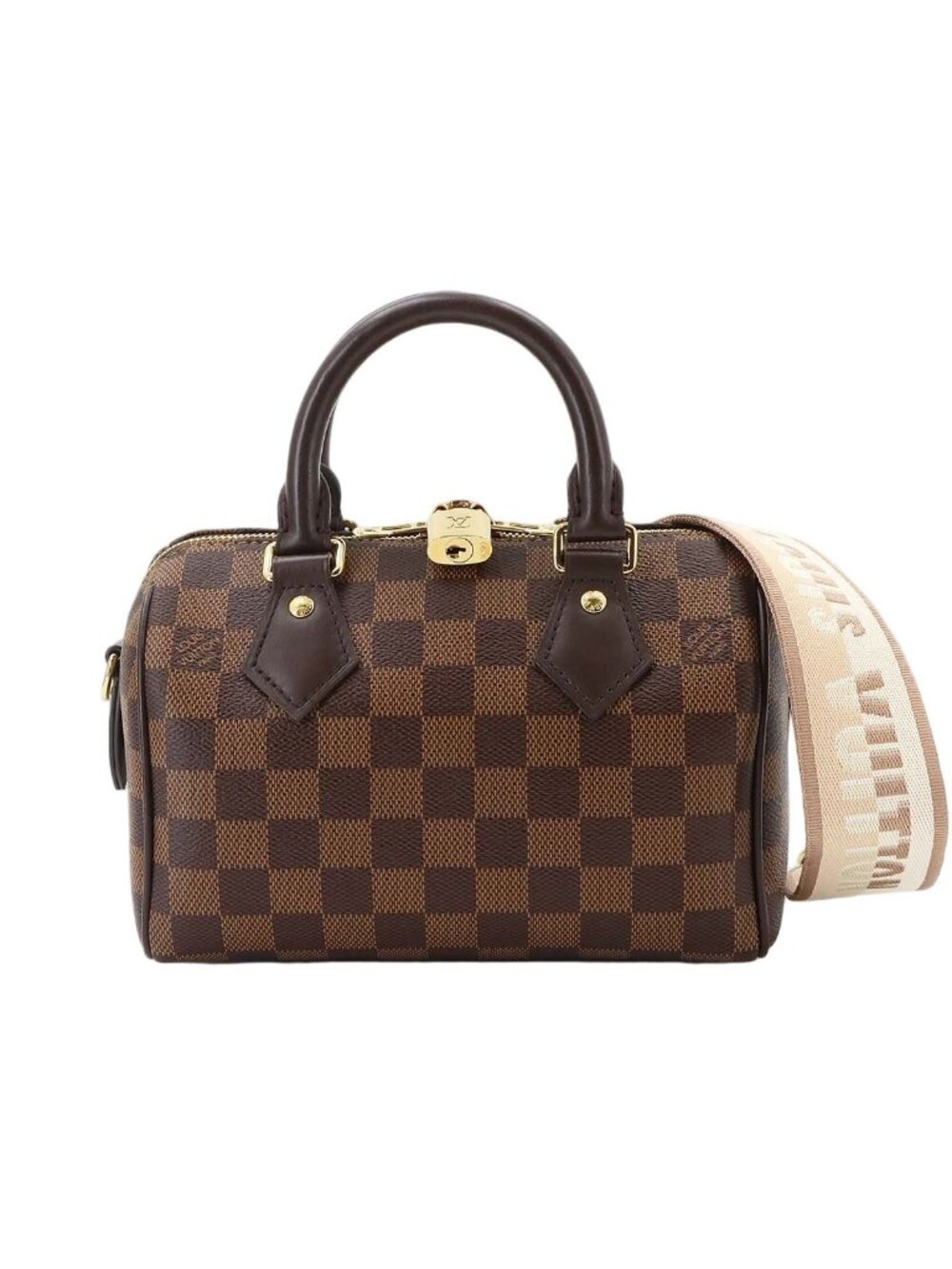 Louis Vuitton Speedy Bandouliere 20 Damier 2-Way Bag Ebene